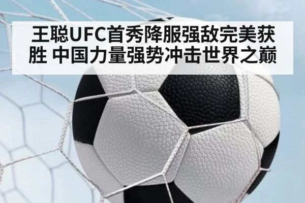 王聪UFC首秀降服强敌完美获胜 中国力量强势冲击世界之巅